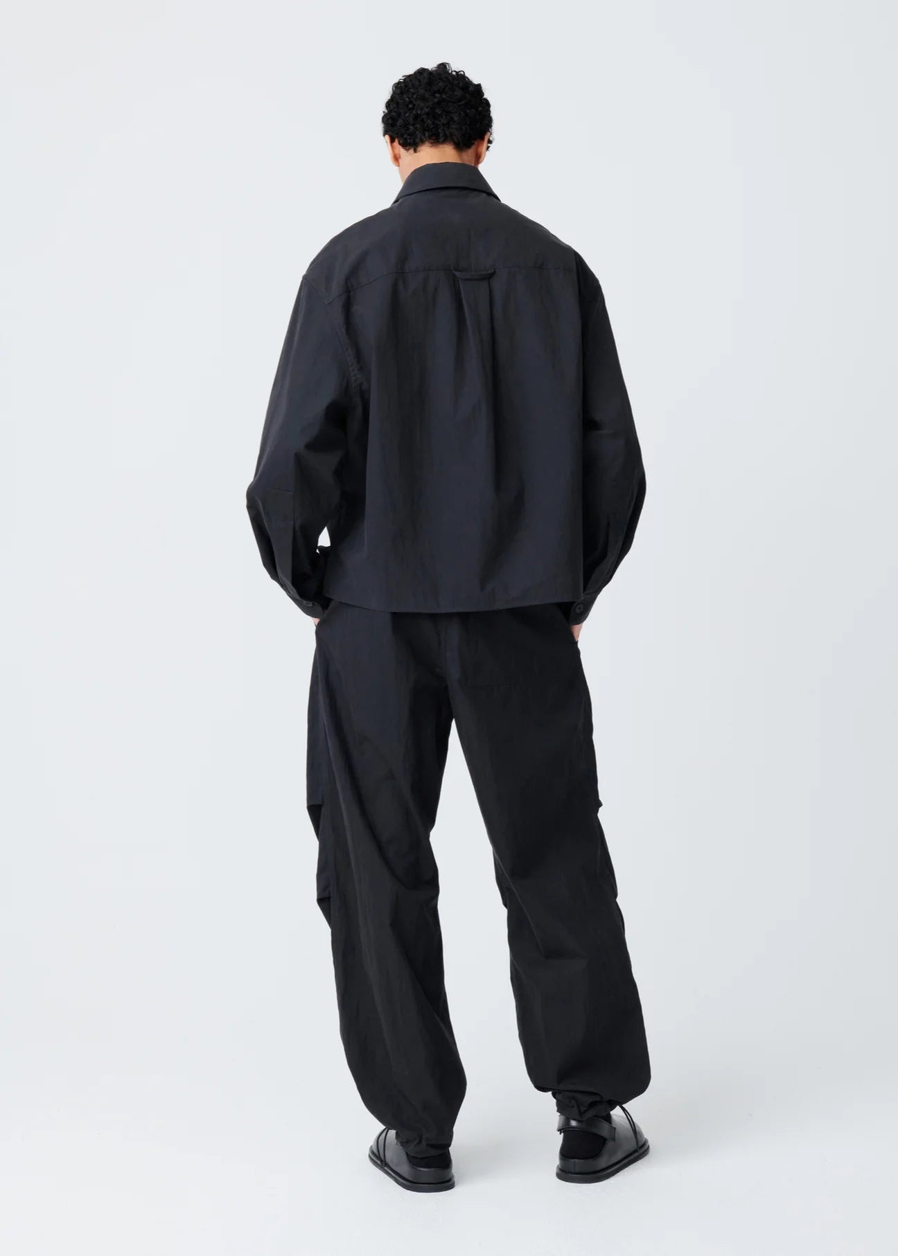 OVERSHIRT IN BLACK