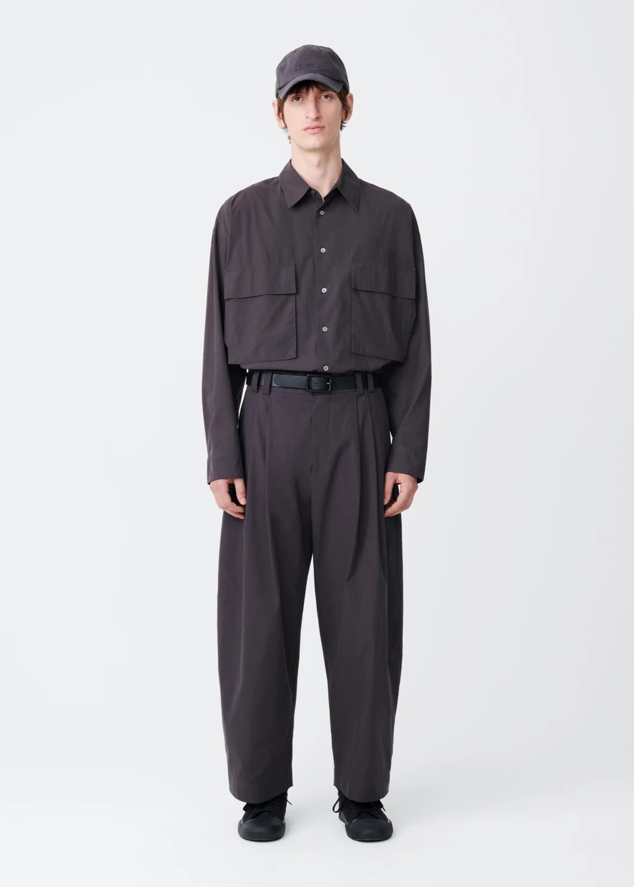 WORKPANT IN SOLID INDIGO